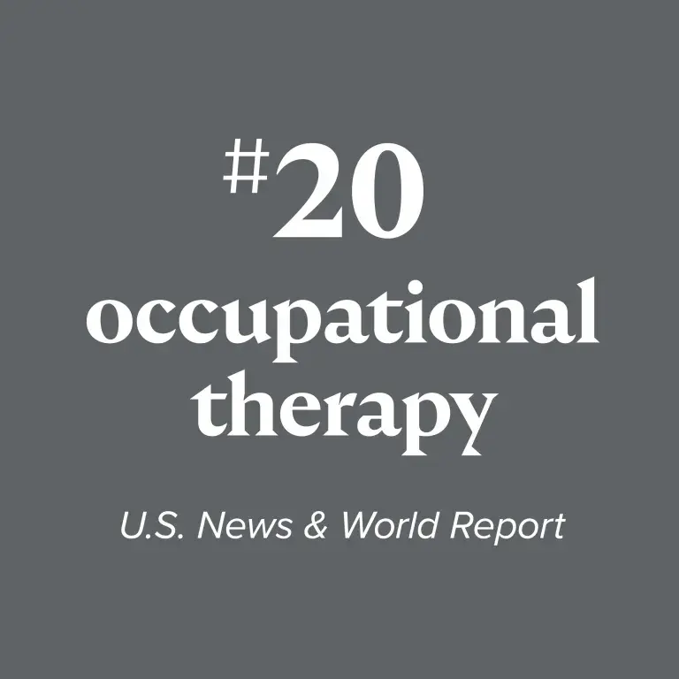 Top-20 Occupational Therapy Program - U.S. News & World Report