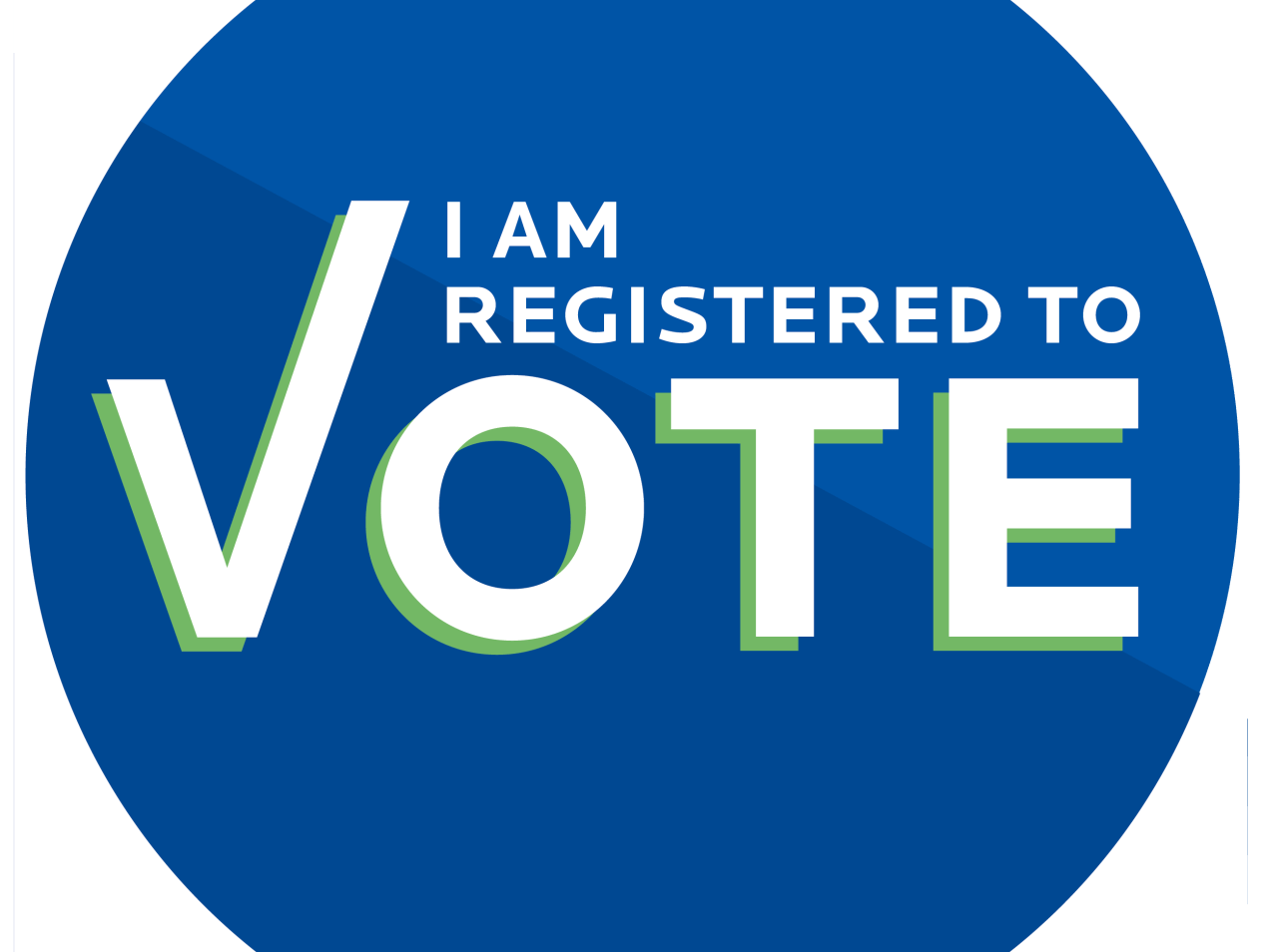 I am registered to vote