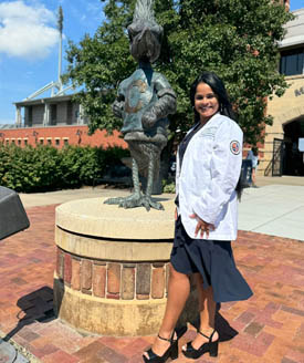 Jorge Guzmán with Billy Bluejay