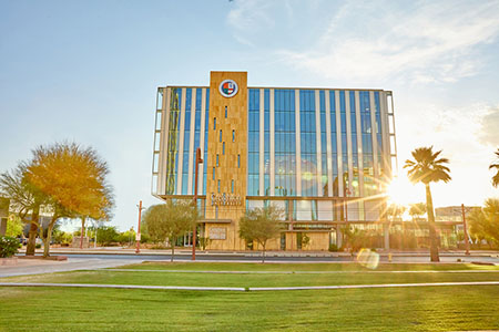 Sunrise on Phoenix campus.