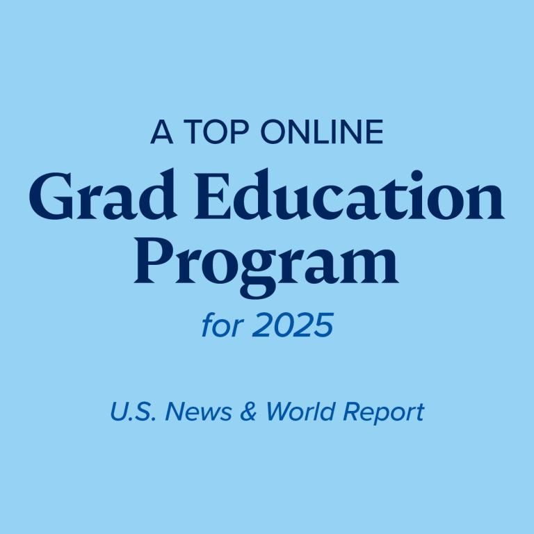 Best online graduate education program us news