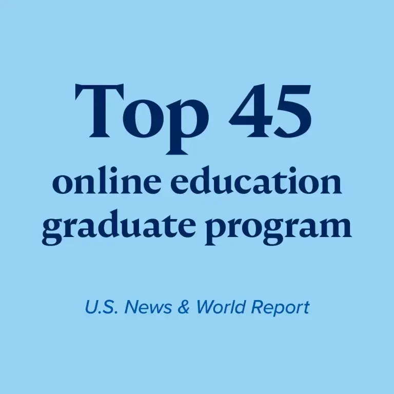 Top 45 online education graduate program