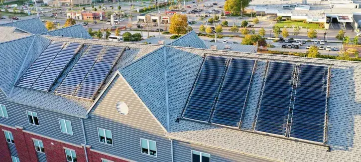 Graves Hall Solar Tubes