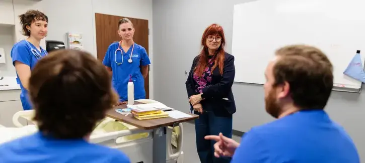 Discussion among nursing practitioners