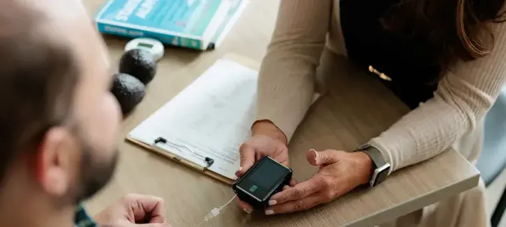 Using technology in health care professions.