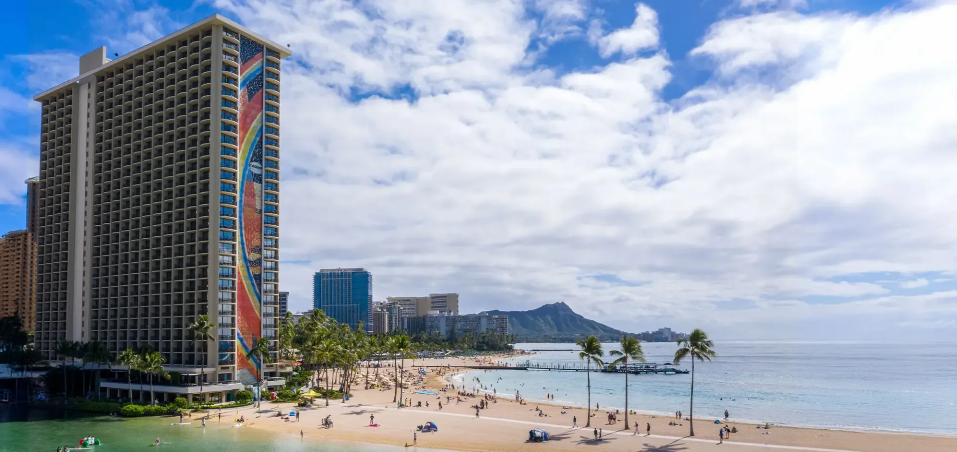 Hawaii beachside resort