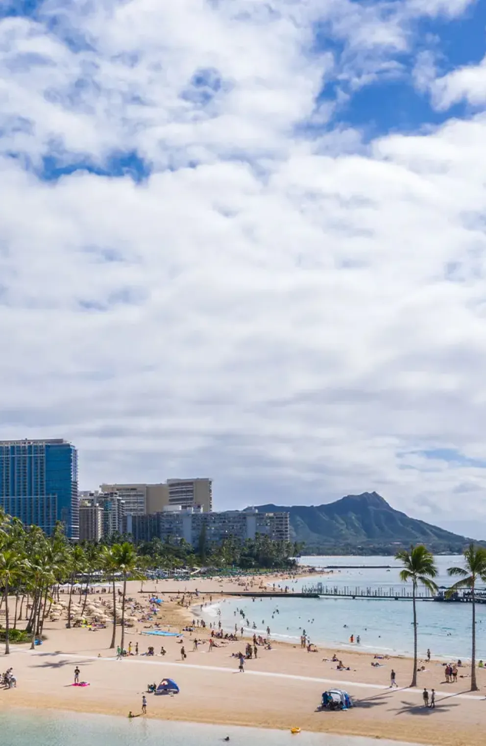 Hawaii beachside resort