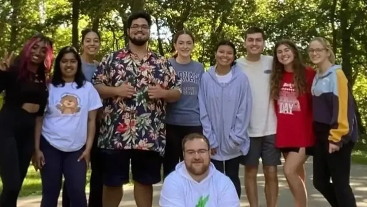 Members of Cortina Living Community in group photo