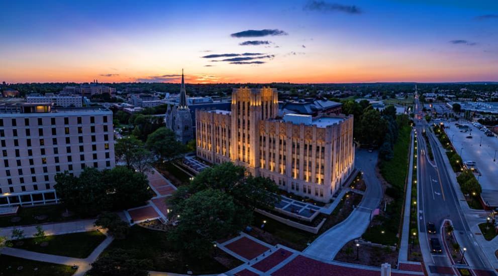 Undergraduate Admission Creighton University   Creighton Hall By Night 