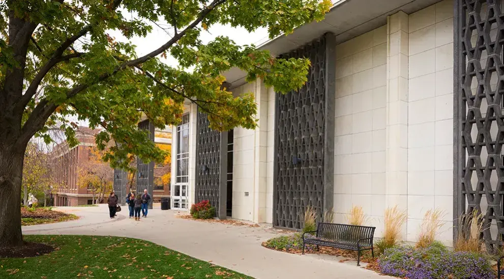 Creighton library exterior